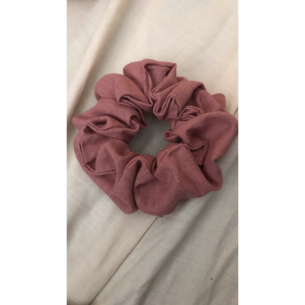 Dây cột tóc mini vải lụa satin_Hot Scrunchies_Cột tóc giá rẻ chất lượng (Đủ màu_size mini)