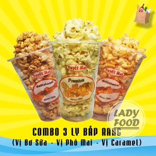 Combo 3 Loại Bắp rang 3 vị Tuyết Mai