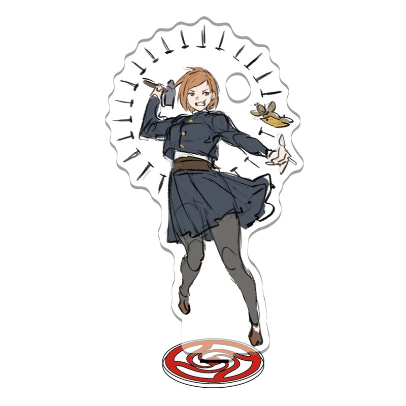 Mô hình nhân vật Jujutsu Kaisen đứng bằng acrylic để bàn trang trí