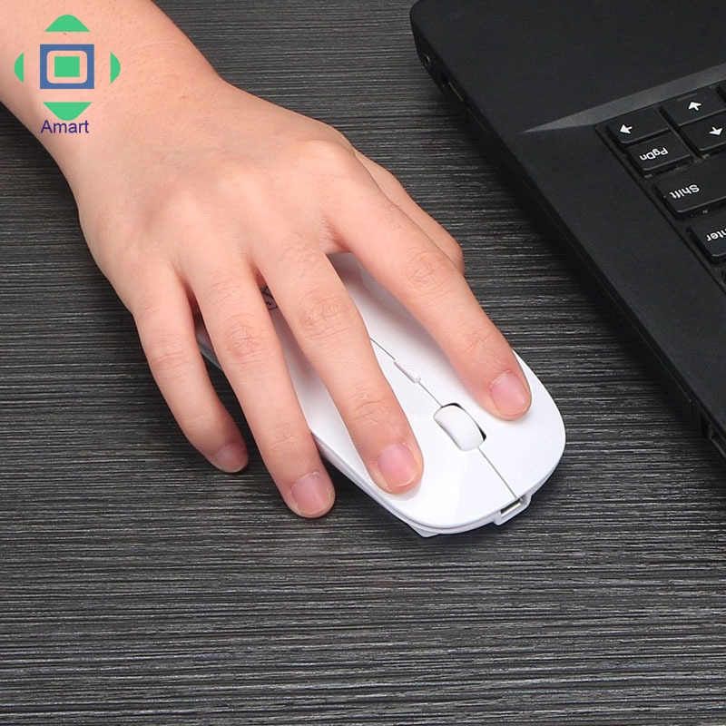 (Shop Amart) Chuột không dây Bluetooth siêu mỏng kèm dây sạc USB | BigBuy360 - bigbuy360.vn