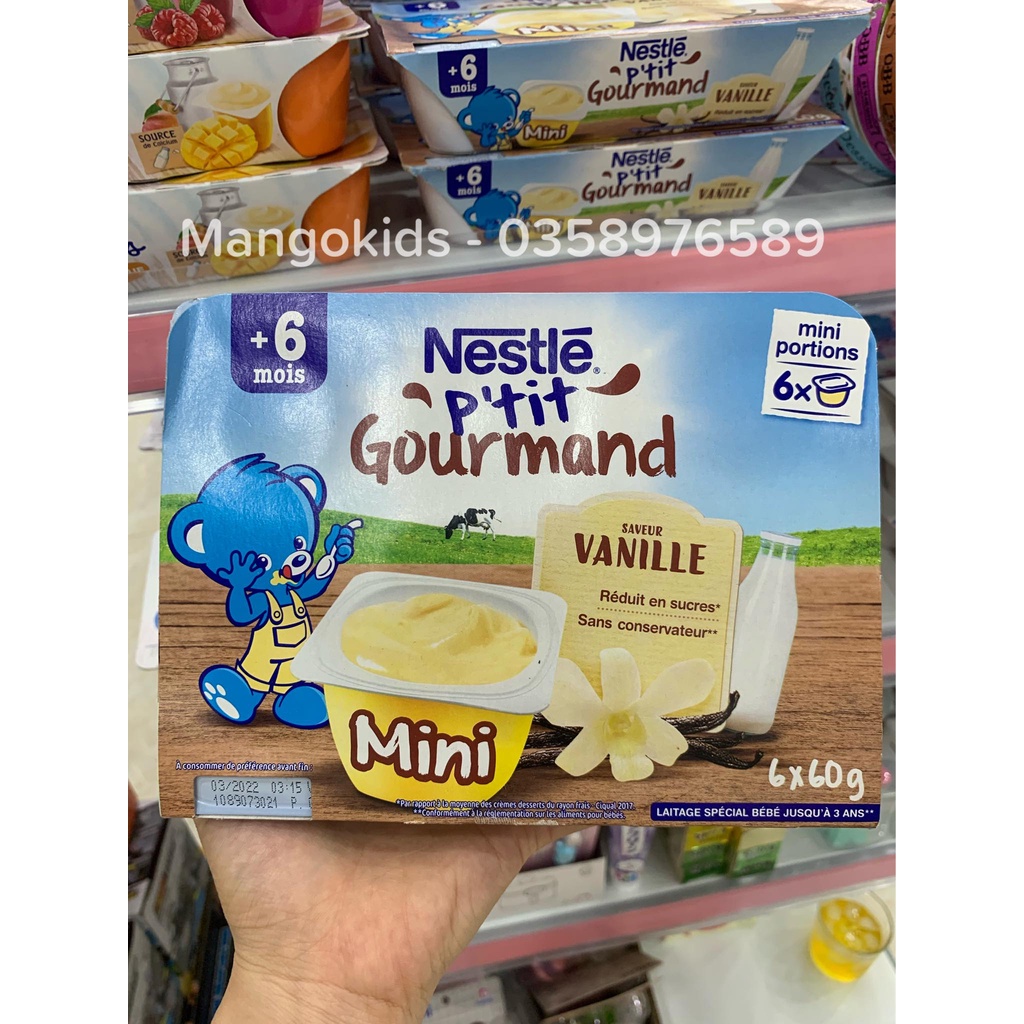 Váng sữa Nestle Pháp (Date 2022)