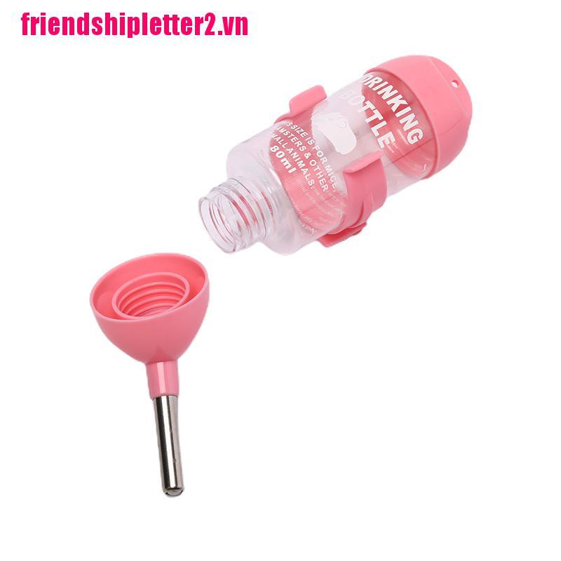 Bình Nước Nhựa 80ml Cho Chuột Hamster