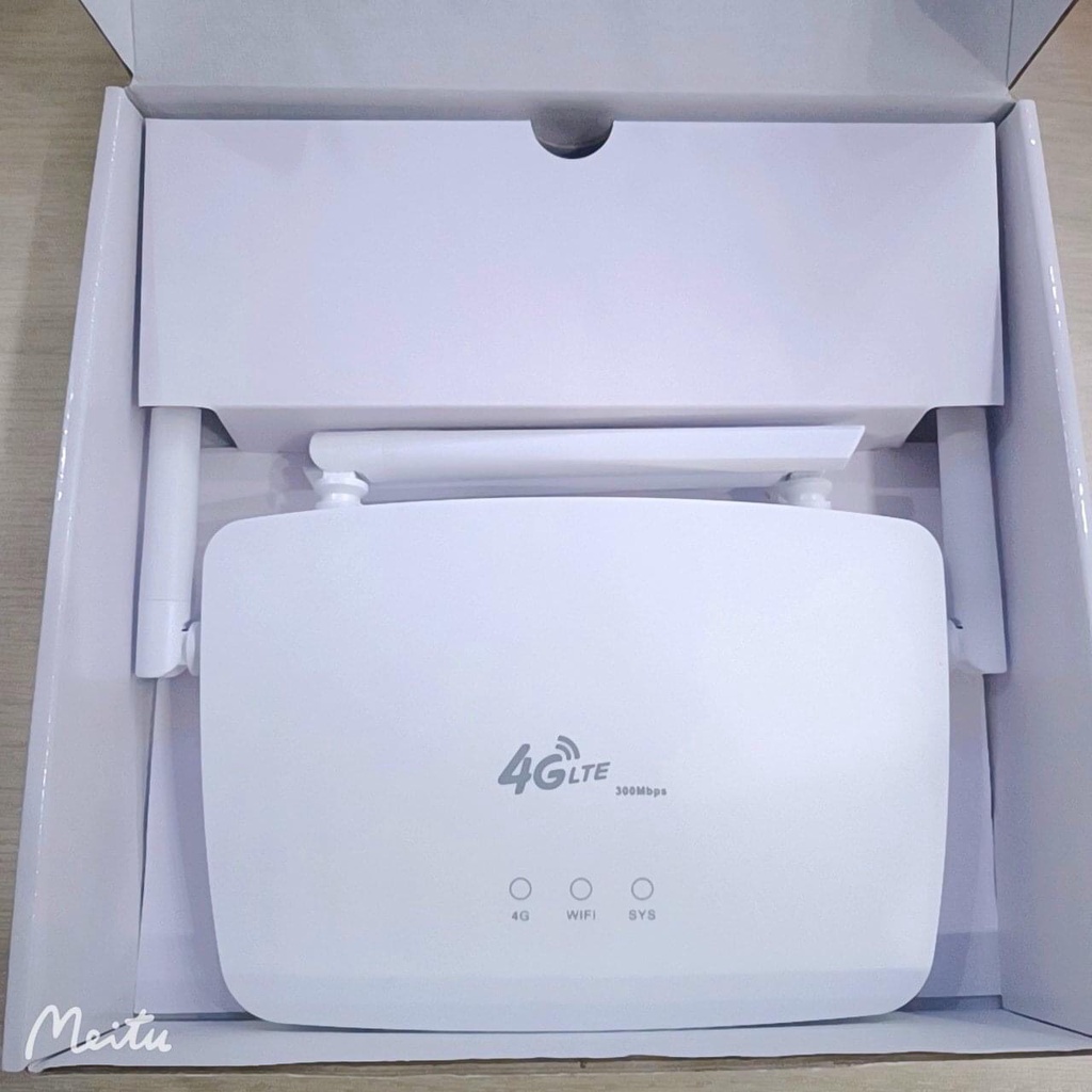 Bộ phát wifi 4G dùng Sim 4G/3G LTE - R102 - 4 ăngten khỏe nhất hiện nay