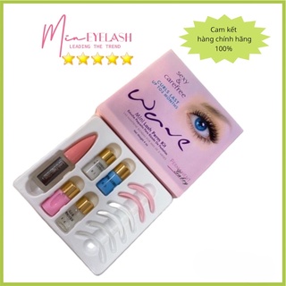 Bộ Uốn Mi Wave 3D, 6D Collagen Cao Cấp - dụng cụ nối mi_uốn mi_phụ kiện nối mi_mi Fan