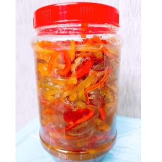 Mắm lóc đồng phi lê trộn đu đủ 500g