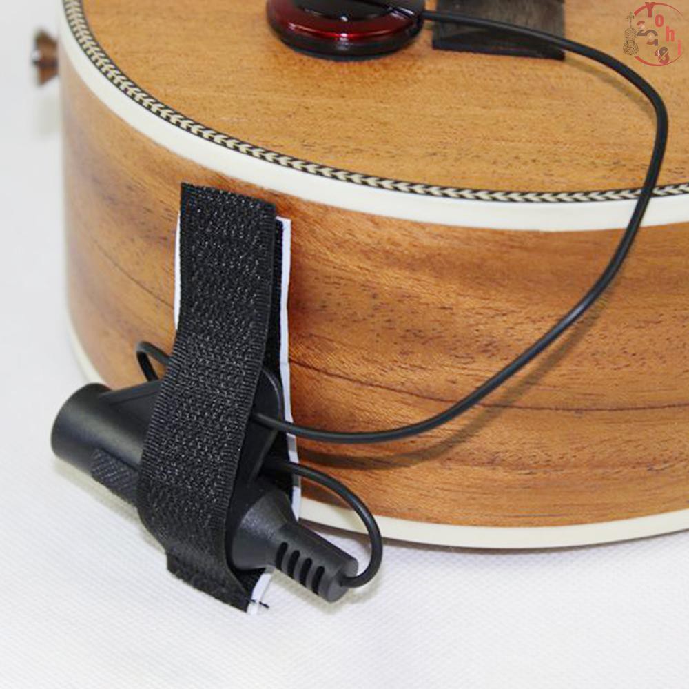 Thiết bị thu nhận tín hiệu âm thanh bằng nhựa kết nối micro cho đàn Guitar Violin Mandolin Ukulele