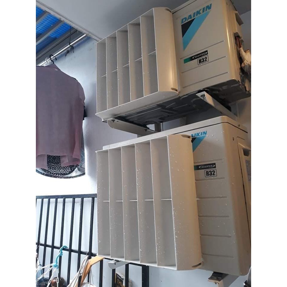 Chuyển hướng gió cục nóng điều hòa máy lạnh LOẠI 1 THÉP SƠN TĨNH ĐIỆN