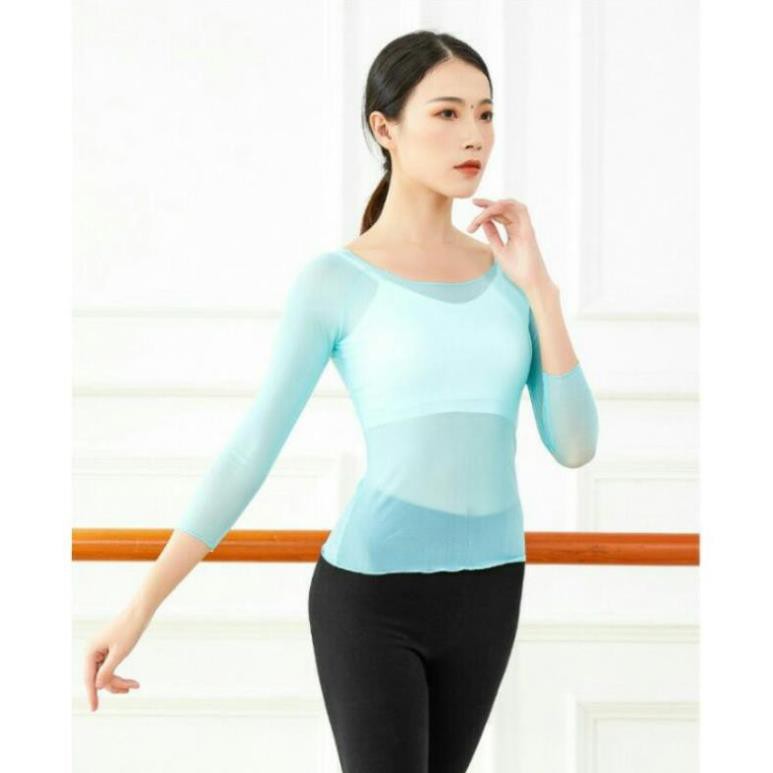 Áo lưới body múa cổ trang Trung Quốc A62 Trang phục múa  Uyển Nhi