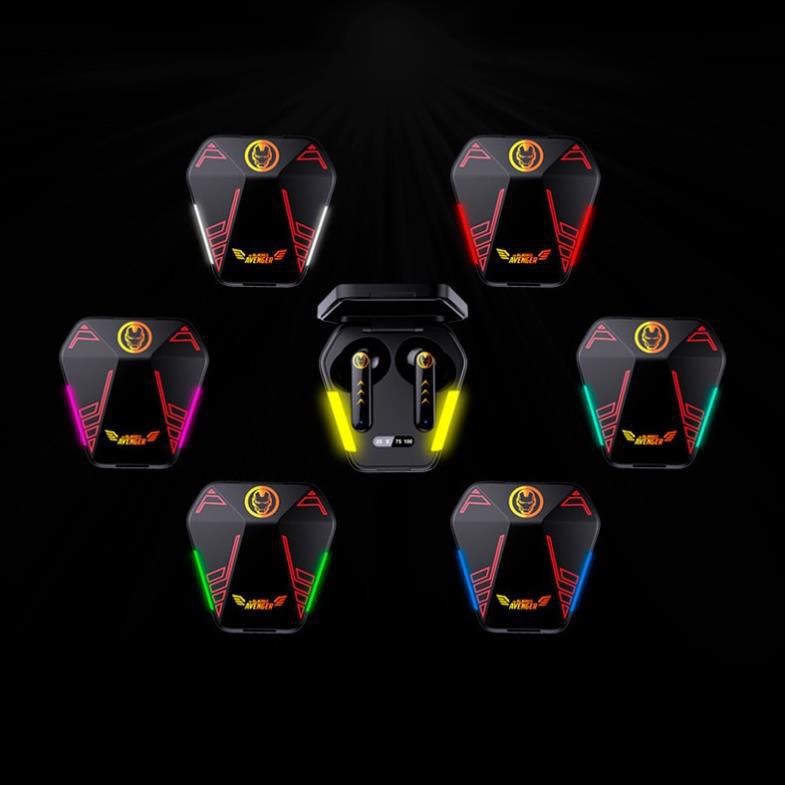 Tai Nghe Bluetooth Chính Hãng MARVEL AVENGER Led RBG và Pin Lithium cực khỏe (phiên bản IRON MAN) | BigBuy360 - bigbuy360.vn