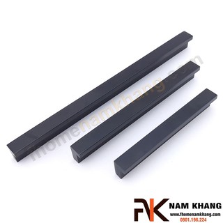 Tay nắm tủ dạng thanh nhôm NK014-D (Màu Đen)