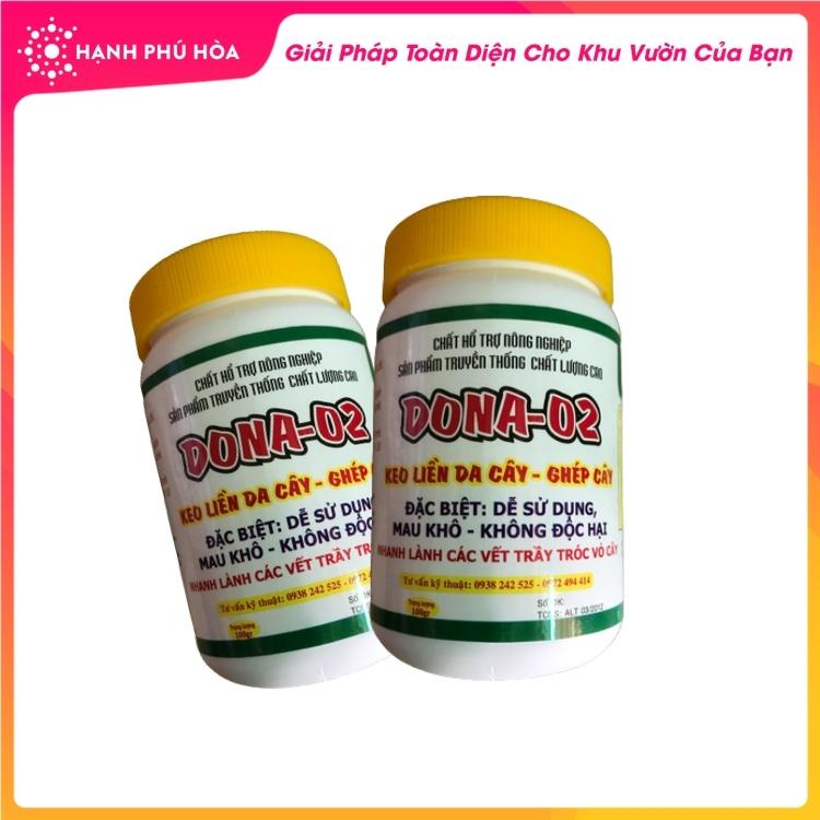 Dona 02- Keo Liền Da Cây Ghép Cây- Dễ Sử Dụng, Mau Khô, Không Độc Hại- Nhanh Lành Các Vết Trầy Tróc Vỏ Cây