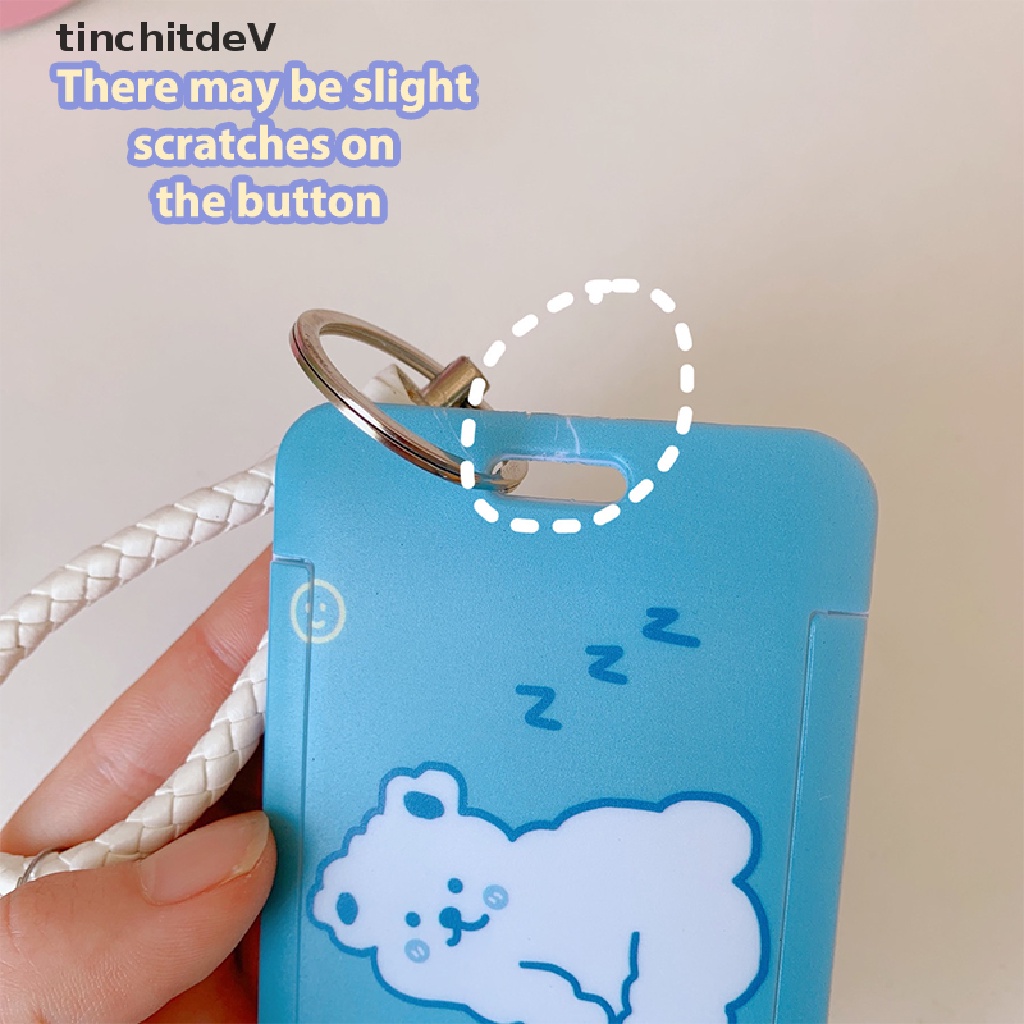 Vỏ Đựng Thẻ ID / Tiền / Thẻ ID Hình Thỏ / Gấu Hoạt Hình Dễ Thương