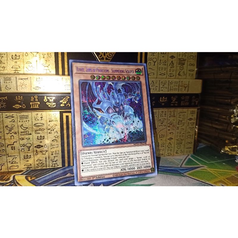 [KN yugioh shop] thẻ bài: Raviel, Lord of Phantasms - Shimmering Scraper - MP21-EN248 - Prismatic Secret Rare