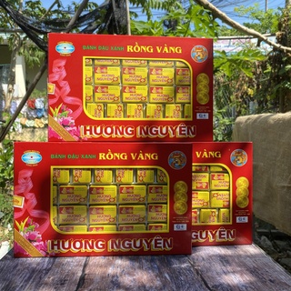 BÁNH ĐẬU XANH HIỆU RỒNG VÀNG HƯƠNG NGUYÊN  [combo 2 hộp]