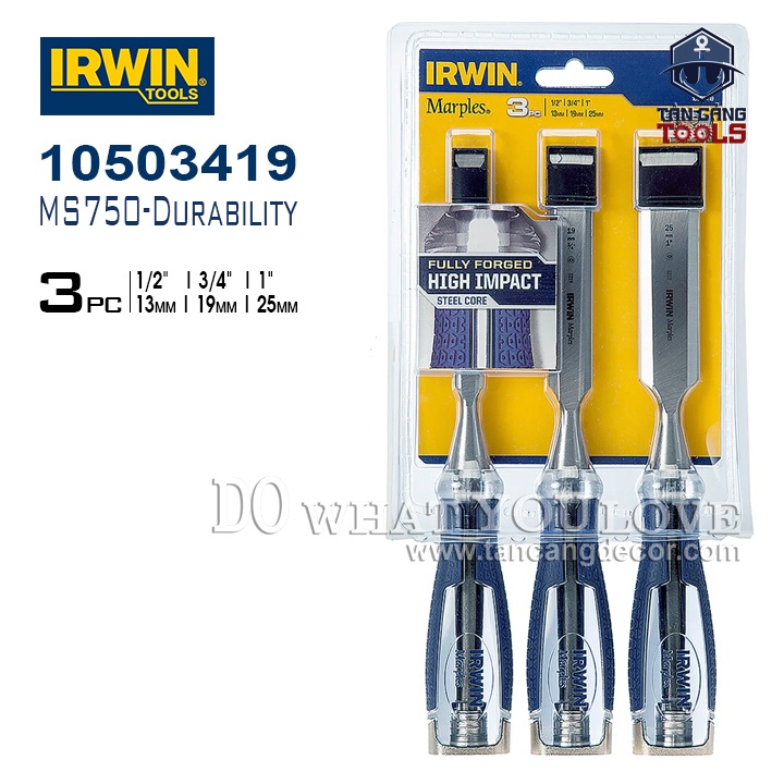 Bộ Đục 3 Chi Tiết Irwin 10503419