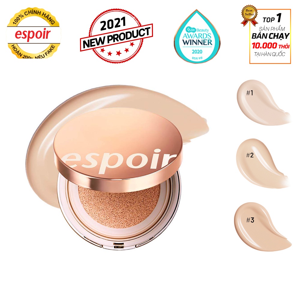 Phấn Nước Espoir ProTailor BeGlow Cushion SPF42 PA++