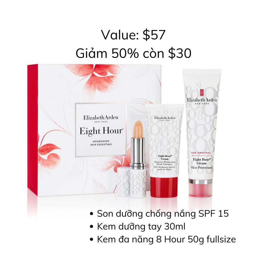 [Bill US] Kem Son dưỡng ẩm môi Elizabeth Arden Eight Hour