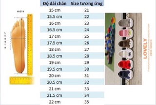 GIÀY TẬP ĐI CHO BÉ từ 1-36 tháng