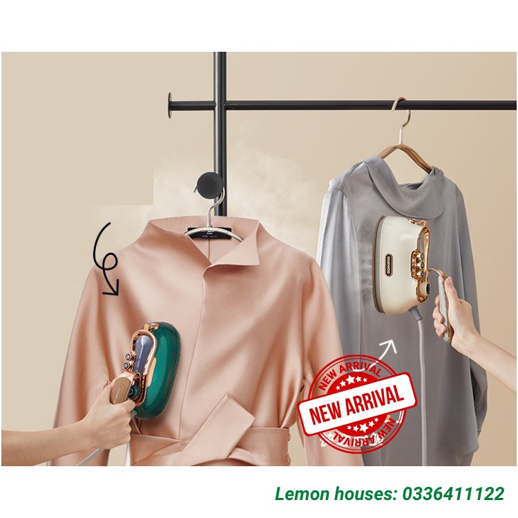 Bàn là hơi nước, máy ủi hơi nước cầm tay Daewoo thế hệ mới thiết kế sang trọng năm 2022