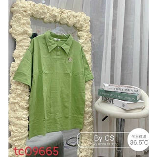 Áo thun polo cotton khô form to rộng mềm mát kute