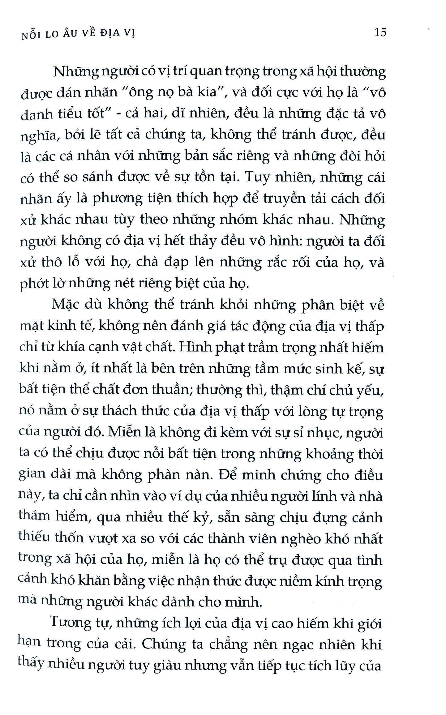 Sách Nỗi Lo Âu Về Địa Vị (Tái Bản 2020) | BigBuy360 - bigbuy360.vn