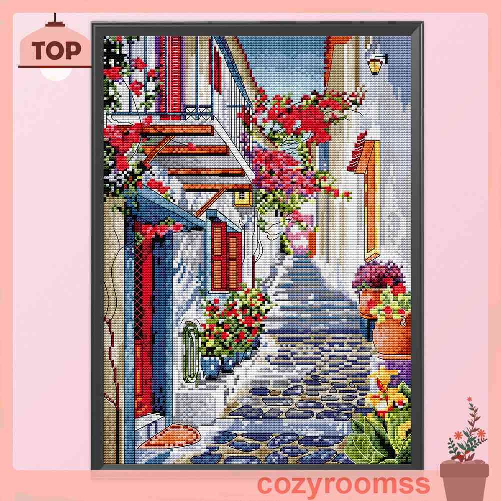 Toàn Bộ Tranh Thêu Chữ Thập Họa Tiết Hoa 14CT
