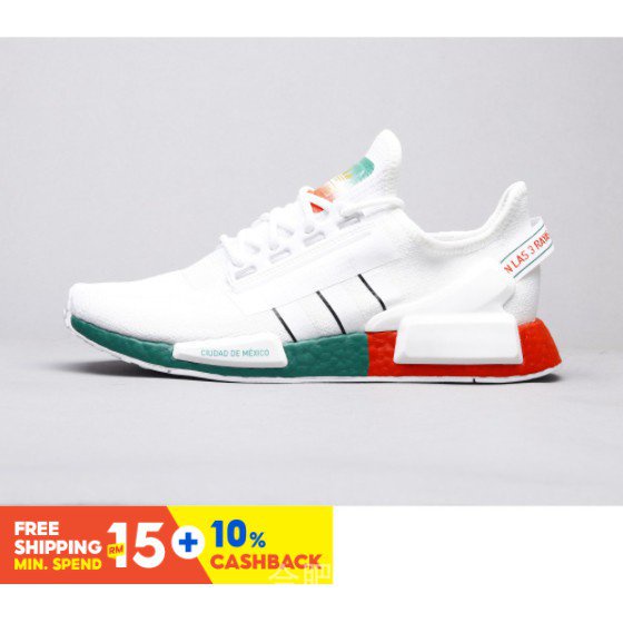 Giày Thể Thao Adidas NMD R1 V2 "Mexico City" Trắng/Đen Năng Động Thời Trang