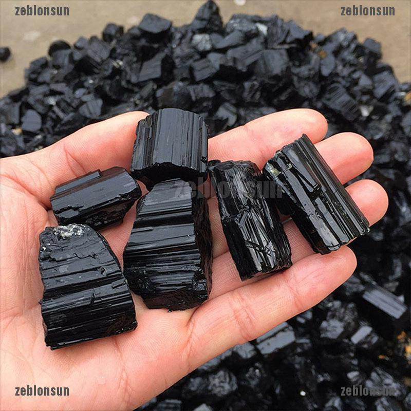 sun.vn 100g đá granite Tourmaline màu đen có tác dụng giải phóng ion âm ☀#