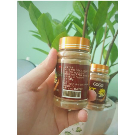 Bột Hồng Sâm GOGO | cấy hồng sâm gogo Hàn Quốc Chính Hãng