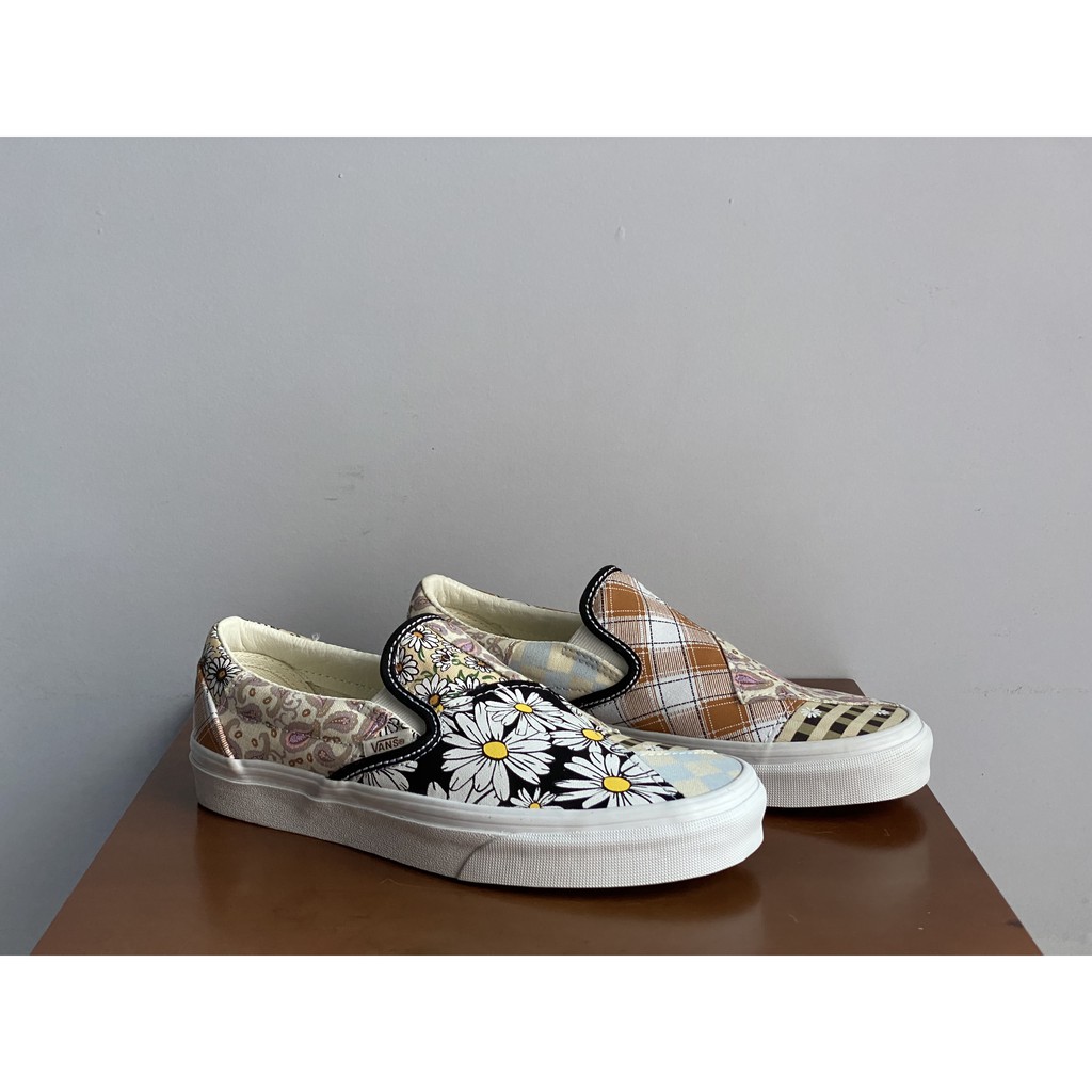 Giày Vans Chính Hãng Slip On Meadow Patchwork