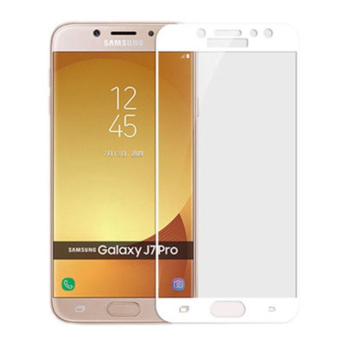 Kính cường lực samsung j7 duo 2018 full màn 5D .Tặng kèm khăn lau. phone care