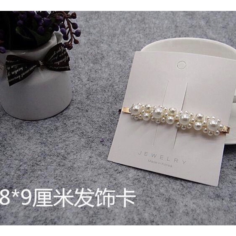 Thẻ Giấy Treo Cài Áo, Khuyên Tai (10C Tag Bìa Cứng Treo Bông Tai, Cài Áo)
