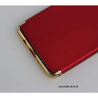 ốp 3 mảnh silicon dẻo Sam Sung J7 Prime (đỏ)