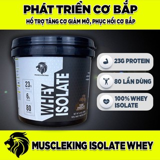 Sữa Tăng Cơ MuscleKing WHEY ISOLATE 2kg (80 ser)  + Tặng Bình Shaker 700ml