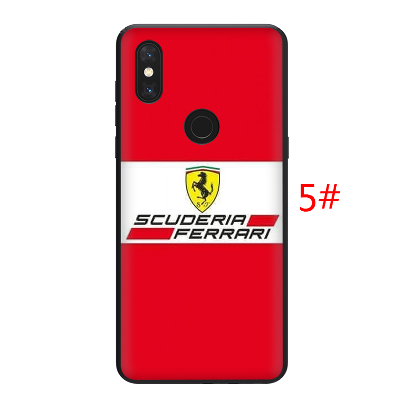Ốp Điện Thoại Tpu Silicon Mềm Hình Logo Xe Hơi Thể Thao Ferrari Cho Redmi Go 9 9a 9c 9t Sxe27