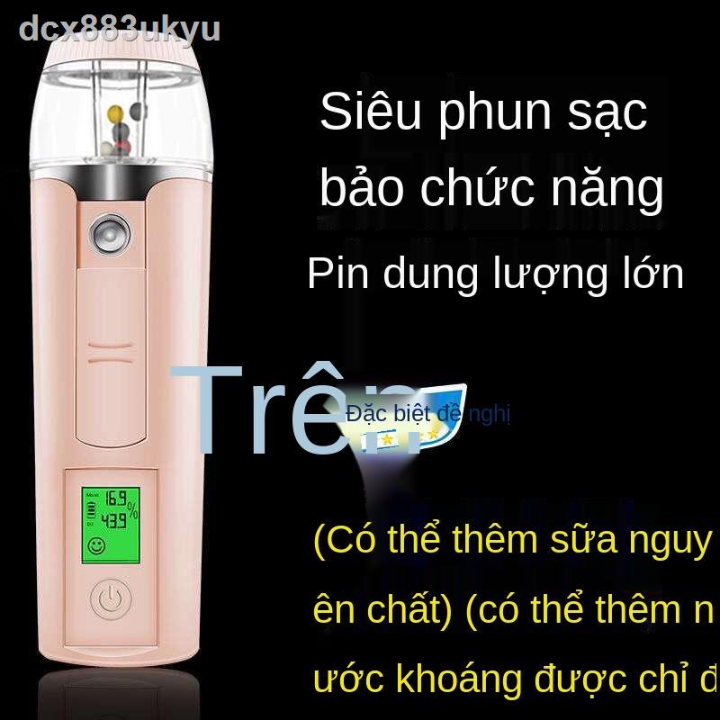 Xịt dưỡng ẩm dạng nano nhỏ cầm tay dễ thương máy tạo độ cho khuôn mặt làm đẹp nữ sạc | BigBuy360 - bigbuy360.vn