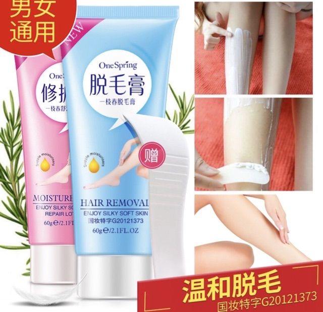Kem tẩy lông chính hãng One Spring Hàng nội địa Trung KTL065 | BigBuy360 - bigbuy360.vn