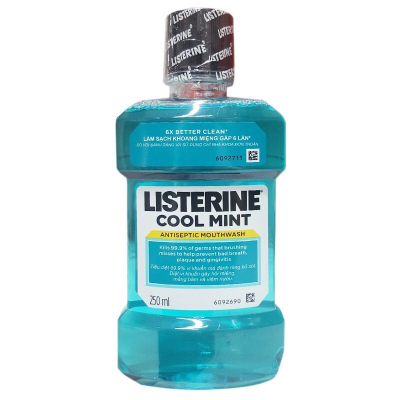 Nước súc miệng Listerine coolmint  750ml