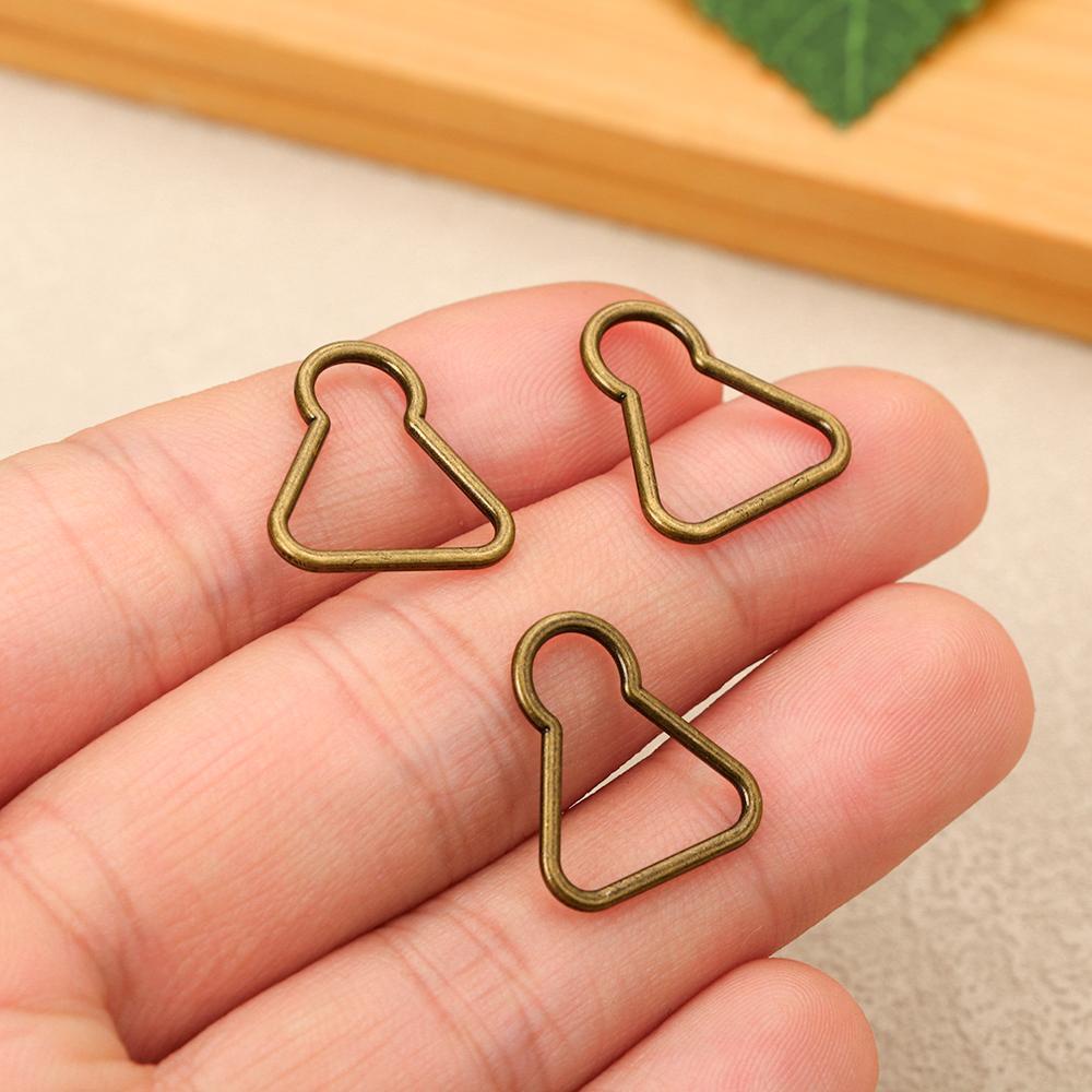 Bộ 4 Nút Thắt Lưng Hình Hồ Lô Bằng Kim Loại DIY