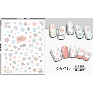 Sticker dán móng hình bông tuyết