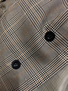 Áo blazer kẻ 2 lớp