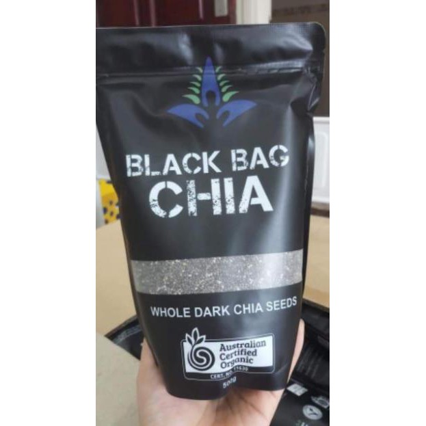 1kg hạt chia Úc đen (2 gói 500g) hàng chuẩn
