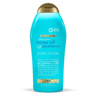 Sữa tắm dưỡng ẩm & mượt da OGX Radiant Glow + Argan Oil of Morocco Extra Hydrating Body Wash 577ml (Mỹ)