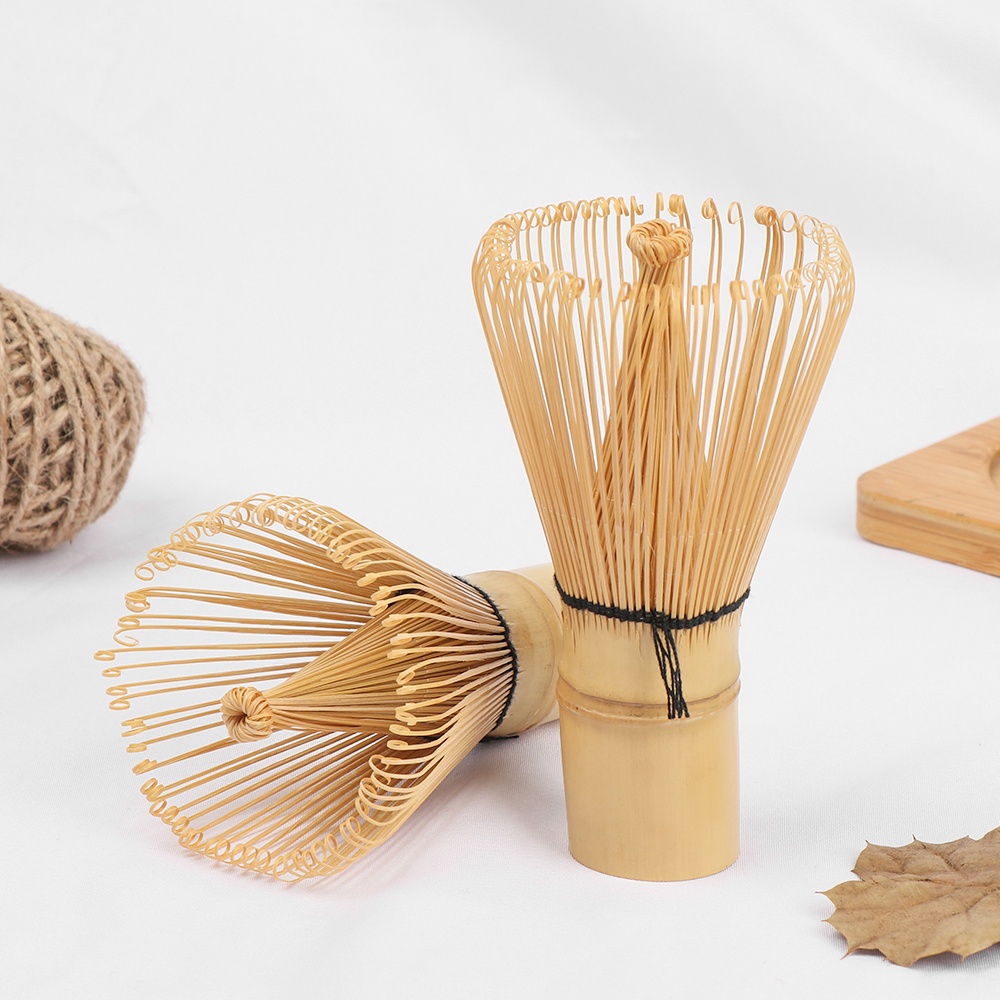 Set 100 cọ tre dùng để đánh bột trà xanh matcha