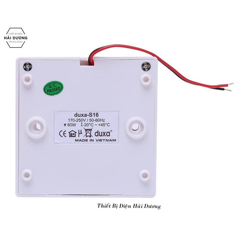 Đui Đèn Cảm Ứng Duxa S16 - Cảm Biến Chuyển Động - Sử Dụng Đui E27 - Bảo Hành 12 tháng
