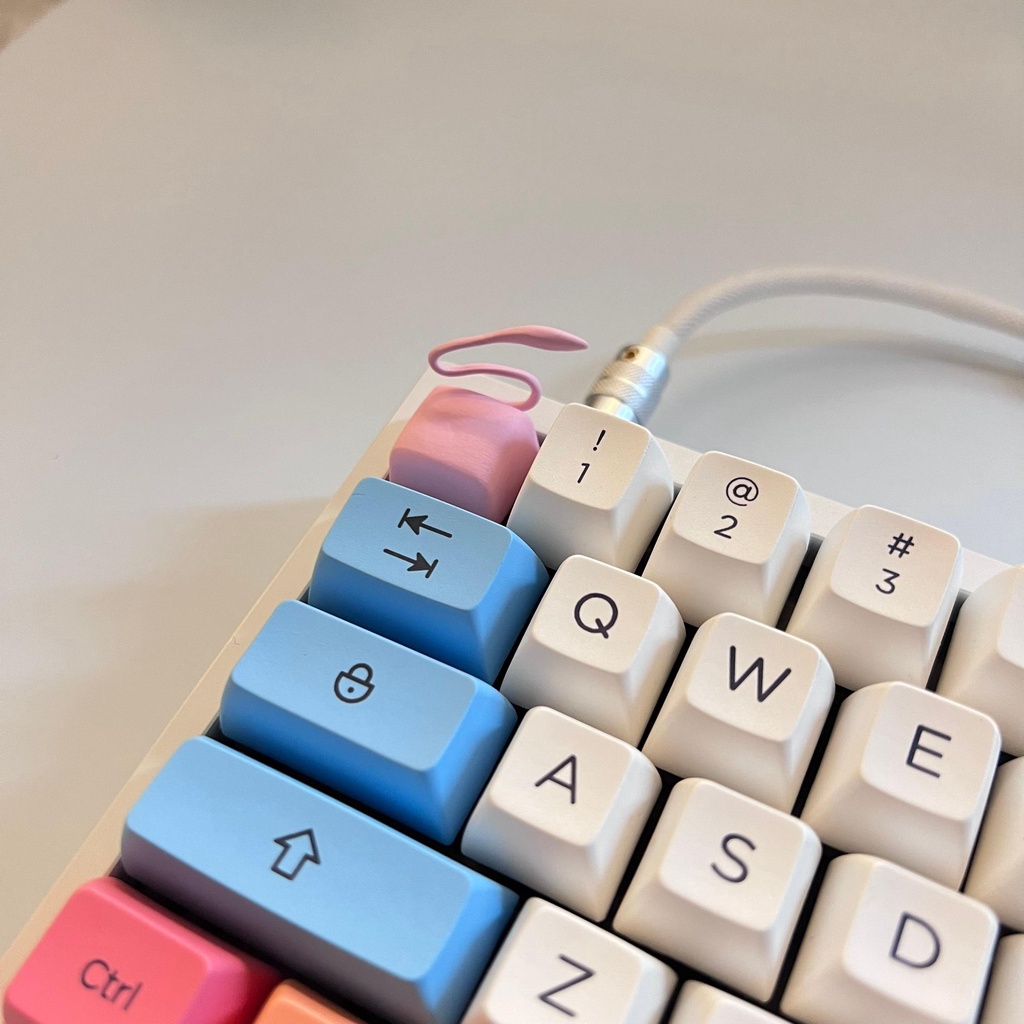 Keycap Pokemon Resin PBT dày 2mm tráng trí bàn phím cơ