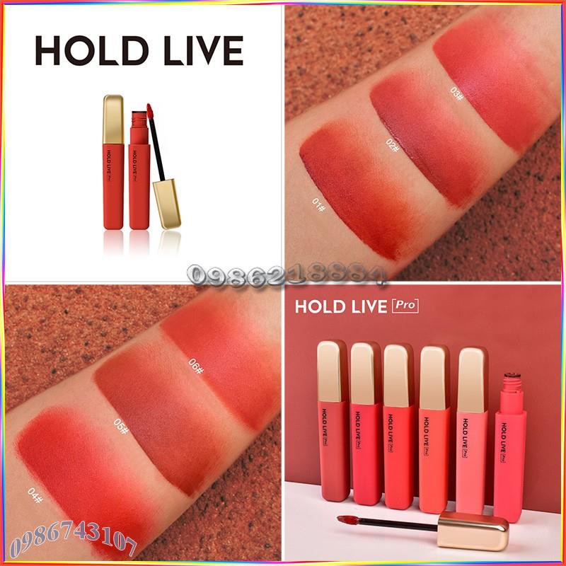 Son kem lì Hold Live Pro Air Soft Mist Lip Glaze bản Dupe Cloud Lip Tint AAS1