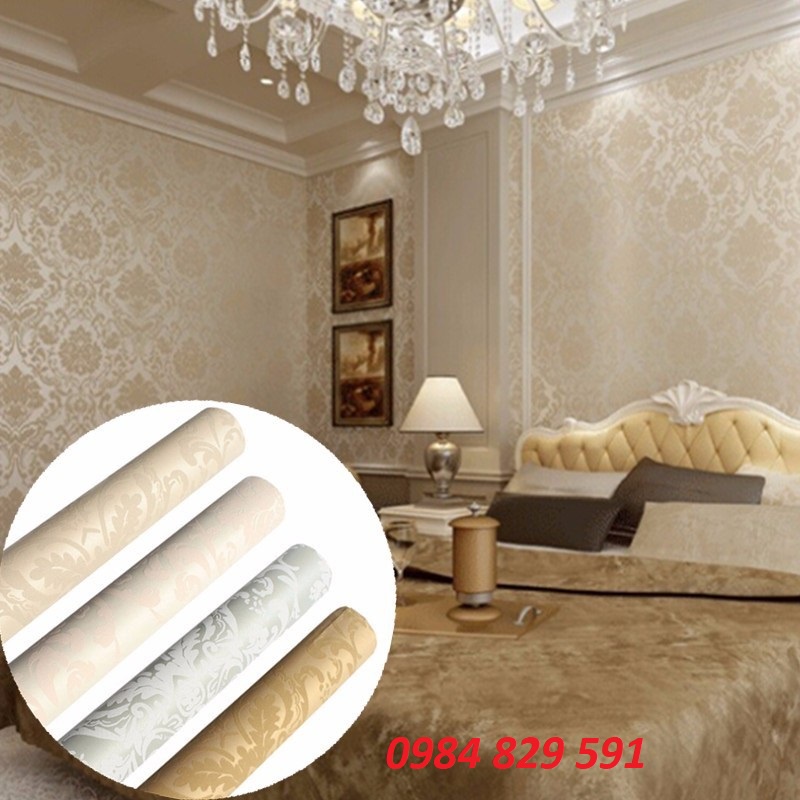 10M Giấy dán tường phong cách hoàng gia