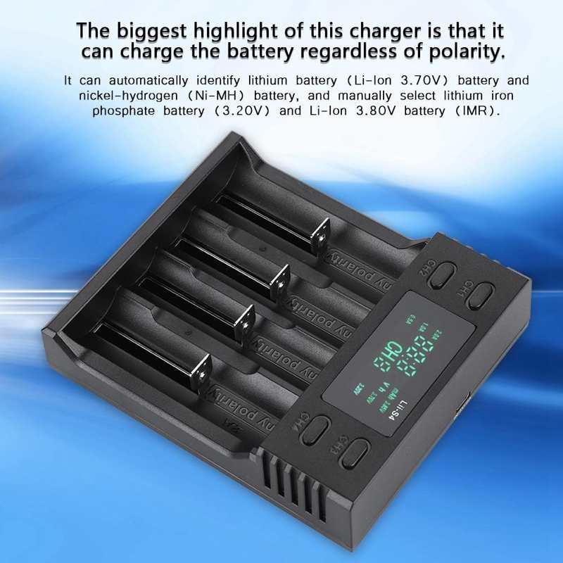 Bộ Sạc Pin Thông Minh 5v2a Liitokala Lii-S4