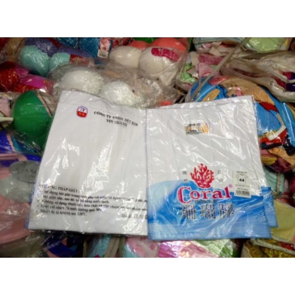 Áo thun lót Coral có tay